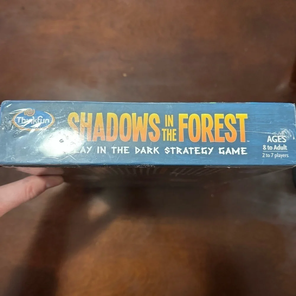 Shadows in The Forest Board Game Play in The Dark Strategy ThinkFun 1052-T New